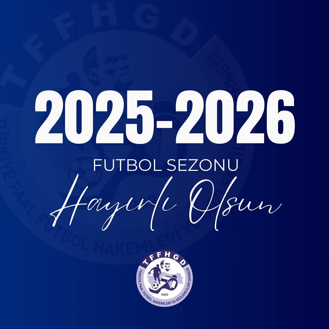 2025-2026 Futbol Sezonu Hayırlı Olsun
