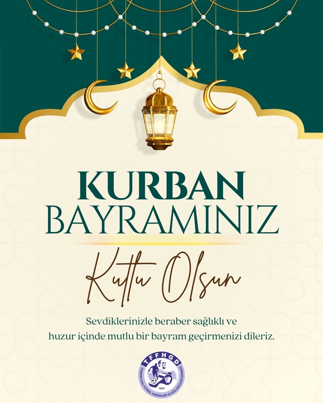 Kurban Bayramı’nı en içten dileklerimizle Kutlarız.
